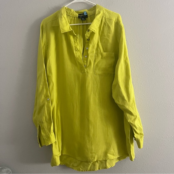 jones new york linen tunic size 3X - Picture 1 of 4